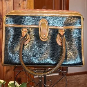 💜💜 Vintage Blue Pebbled Leather DOONEY & ROUKE Handbag